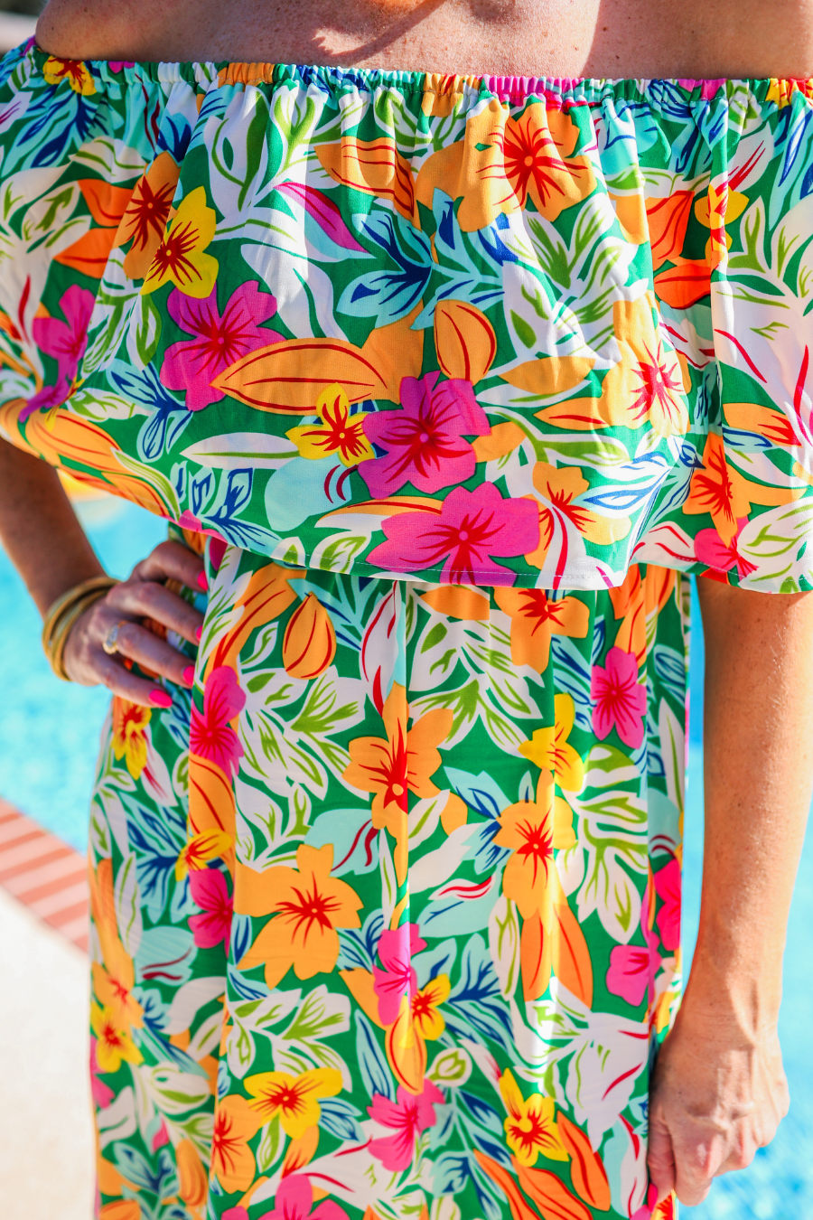 Resort Radiance Maxi Dress - Jess Lea Boutique