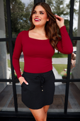 Fallon Long Sleeve Bodysuit - Jess Lea Boutique