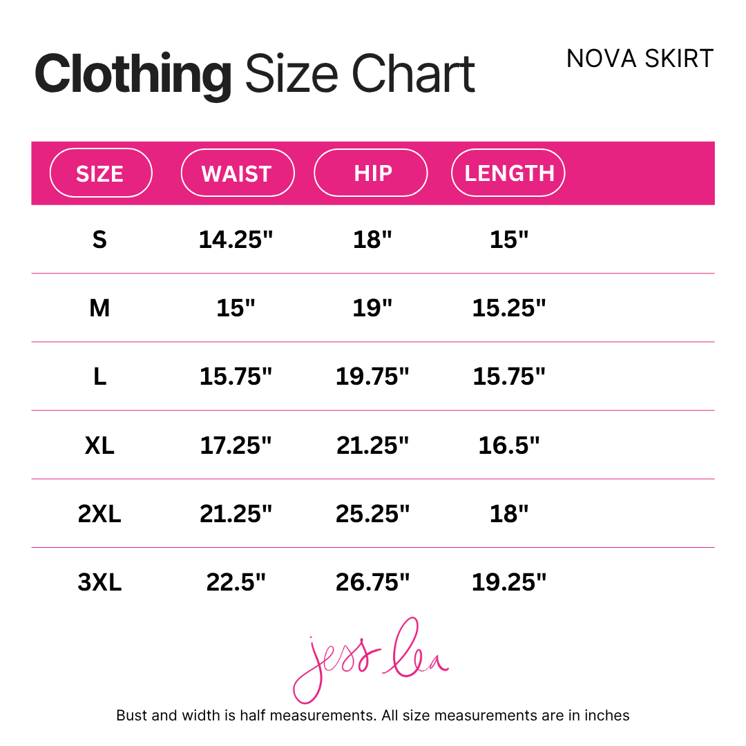 Nova Denim Skirt- Black - Jess Lea Boutique