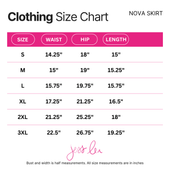 Nova Denim Skirt- Black - Jess Lea Boutique