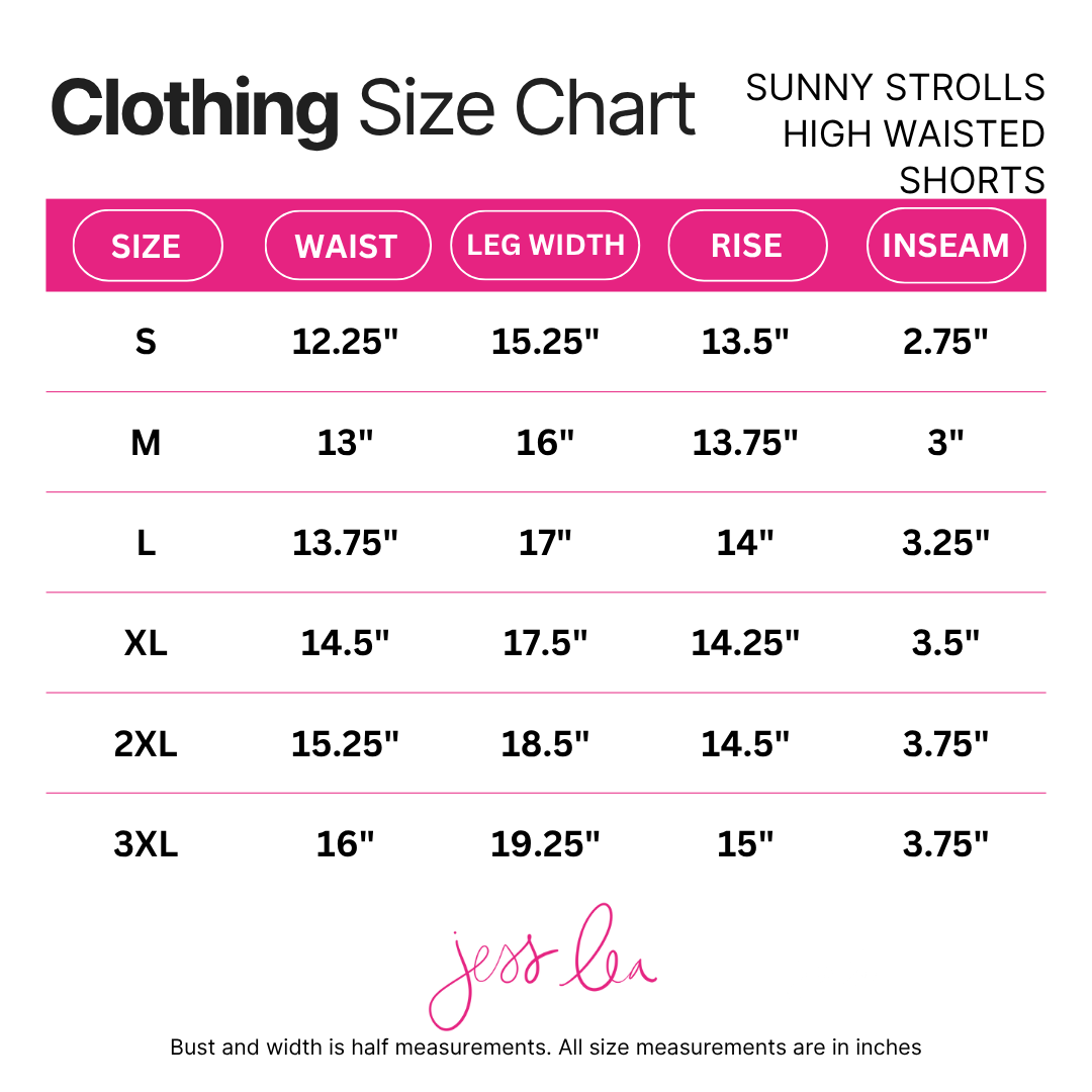 Sunny Strolls High Waisted Shorts- Black Gingham - Jess Lea Boutique