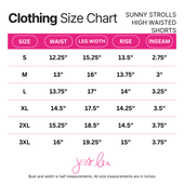 Sunny Strolls High Waisted Shorts- Black Gingham - Jess Lea Boutique