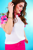 Wander The Town Flutter Sleeve Top - Jess Lea Boutique