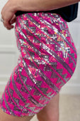 PREORDER-Bring The Drama Sequin Skirt