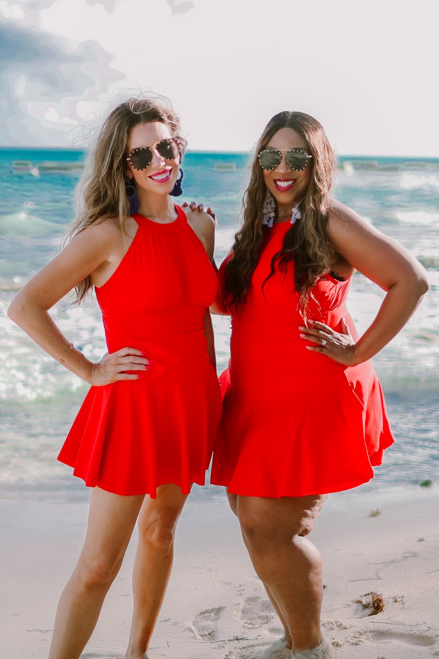 PREORDER-Chasing Sunshine Skirted Swimsuit