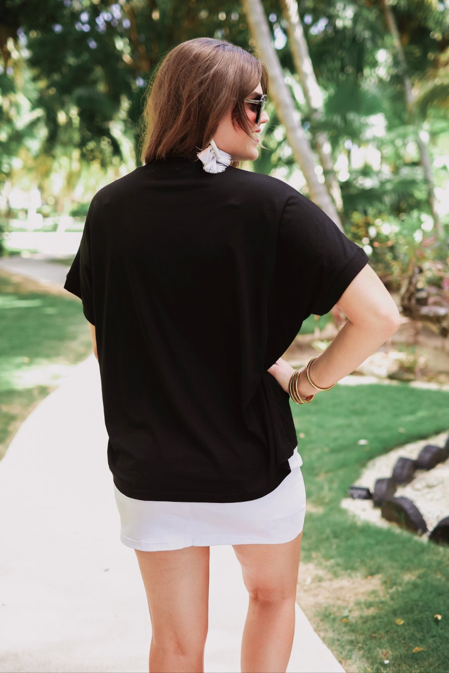 PREORDER-Drinks On Me Sequin Patch Top