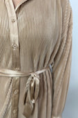 PREORDER-Hot Shot Pleated Tie Dress