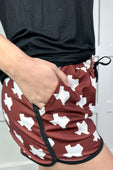 PREORDER-Howdy Drawstring Everyday Shorts