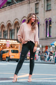 Jamie Balloon Sleeve Top - Jess Lea Boutique