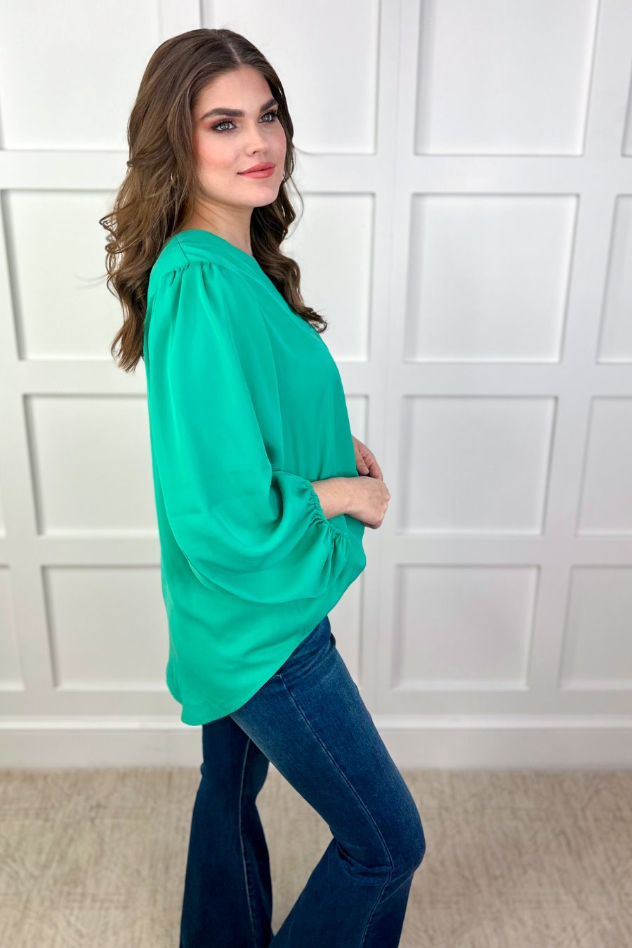 PREORDER-Jamie Balloon Sleeve Top