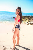 PREORDER-Liberty Island Tie Swimsuit