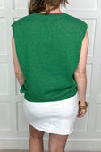 PREORDER-Lucky Charm Tinsel Sweater Vest