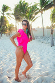PREORDER-Santorini Summer Ruffle One Piece Swimsuit