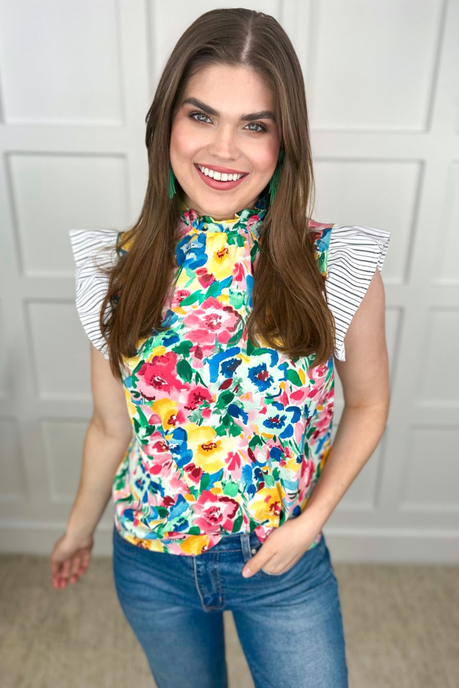PREORDER-Style Sense Floral Top