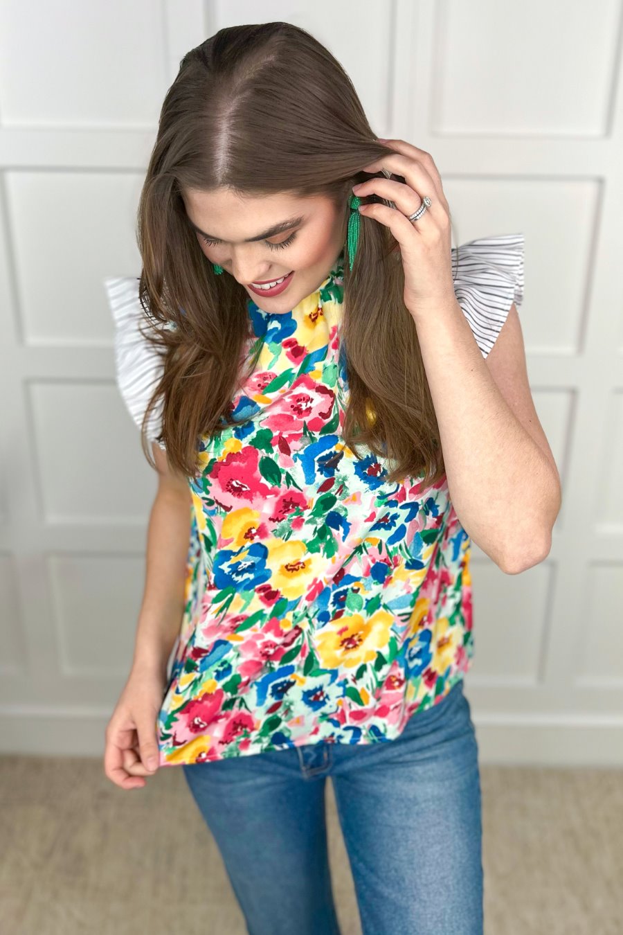 PREORDER-Style Sense Floral Top