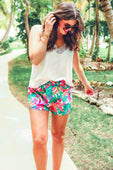 PREORDER-Summer Dreaming Tropical Shorts