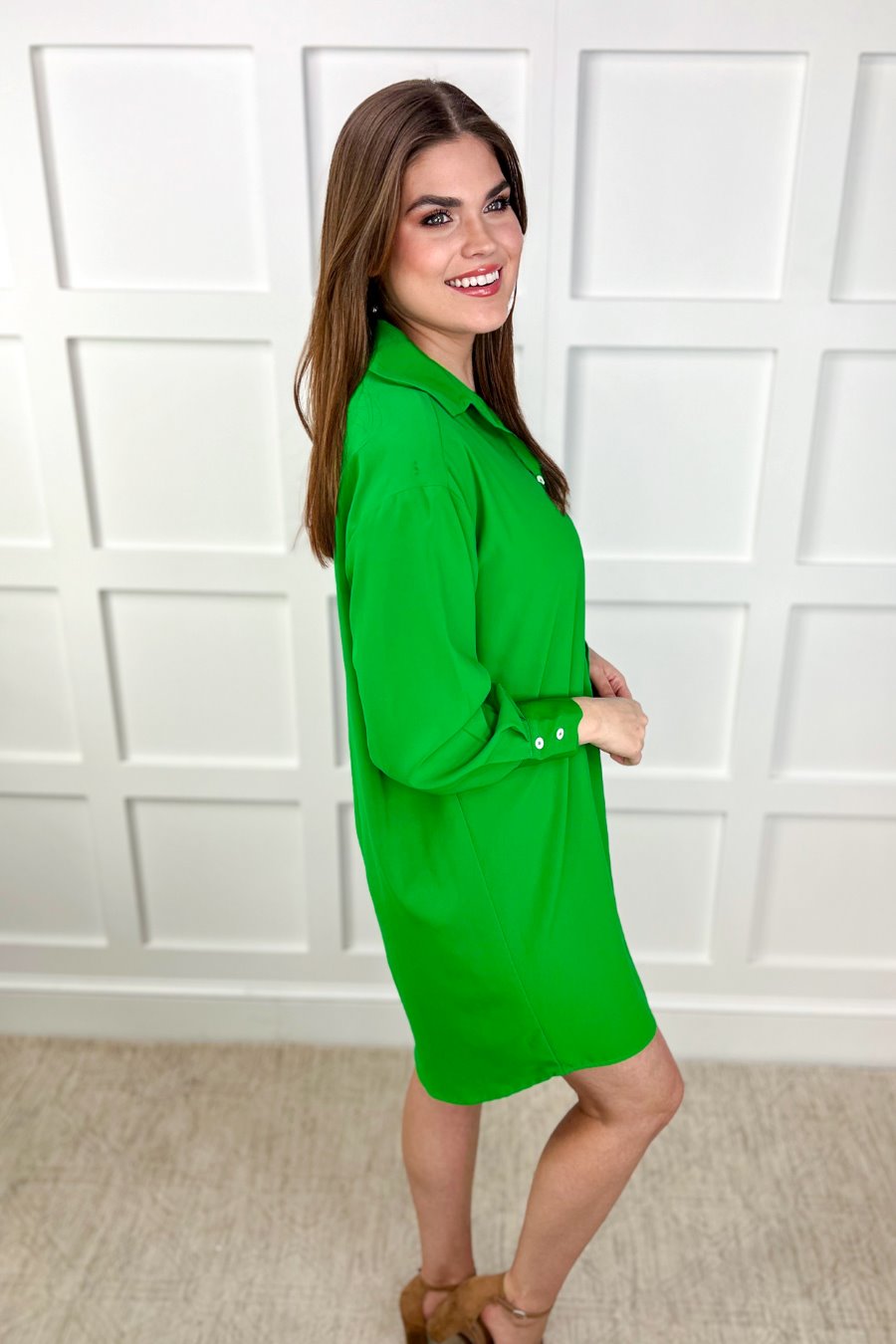 Tristan Button Up Dress