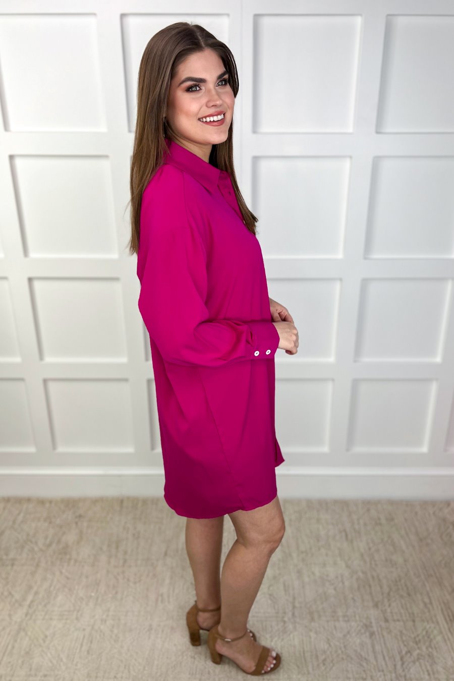 Tristan Button Up Dress