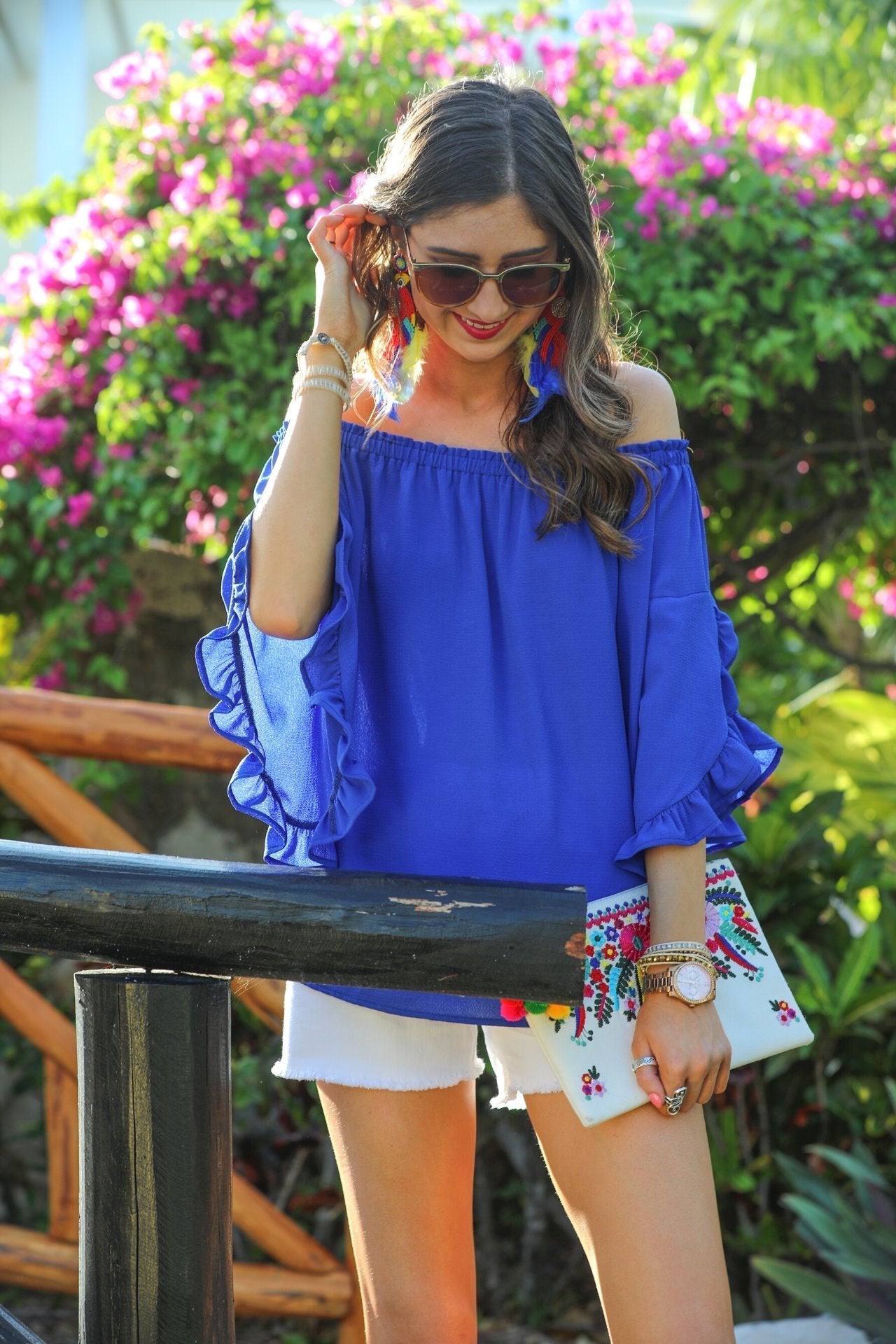 Aruba Off the Shoulder Top - Jess Lea Boutique