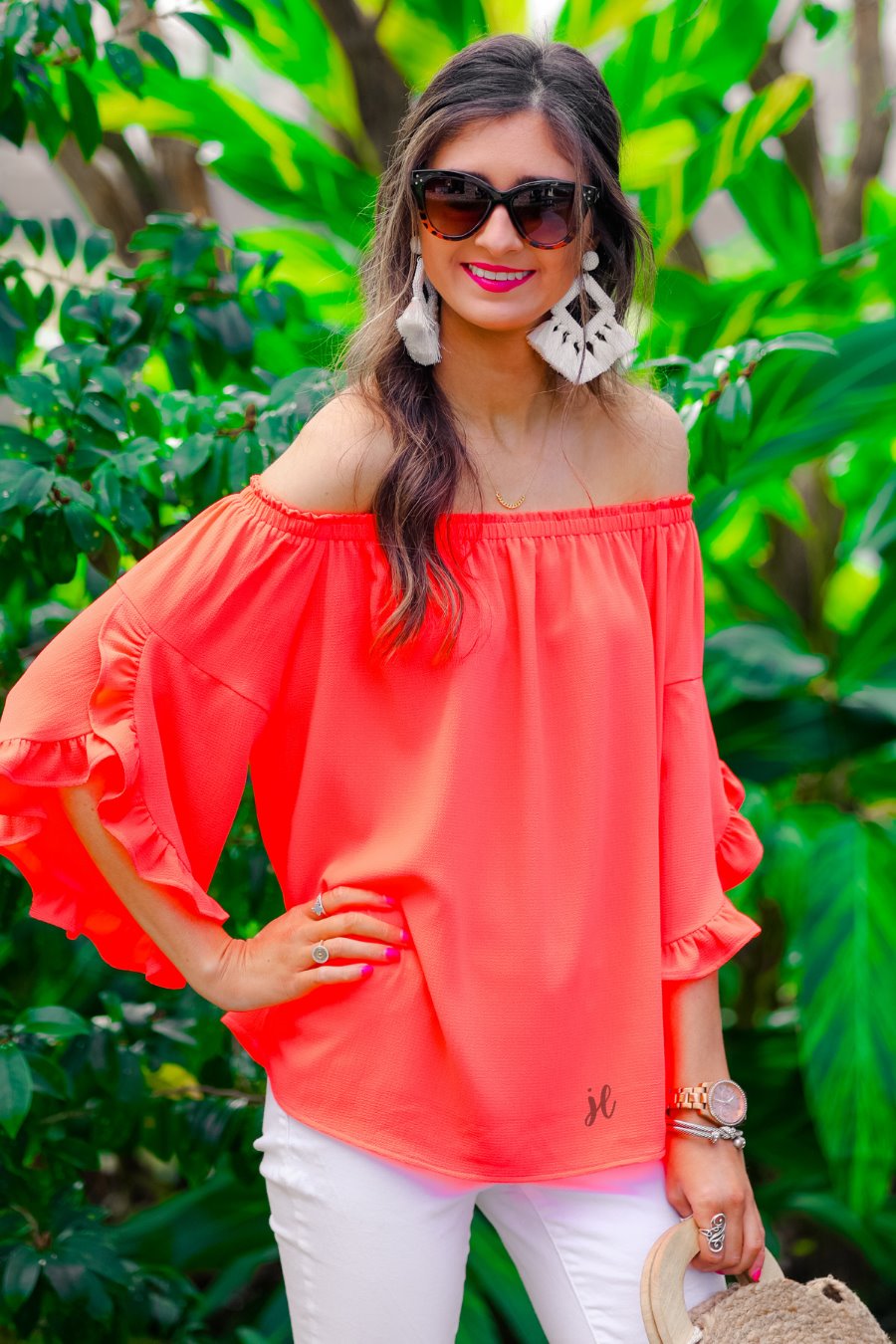 Aruba Off the Shoulder Top - Jess Lea Boutique
