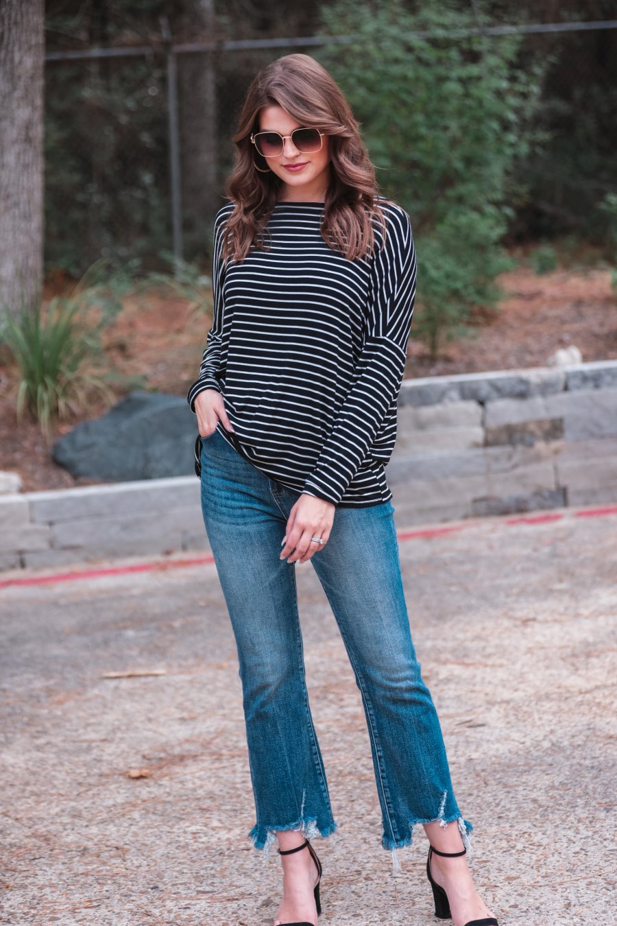 Brooke Boat Neck Top - Jess Lea Boutique