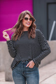 Brooke Boat Neck Top - Jess Lea Boutique