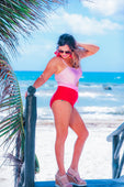Heat Wave Tie Swimsuit - Jess Lea Boutique
