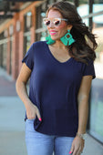 Jess Lea Basic Pocket Tee