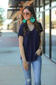 Jess Lea Basic Pocket Tee