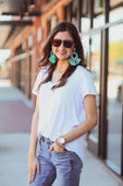 Jess Lea Basic Pocket Tee