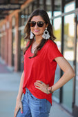 Jess Lea Basic Pocket Tee