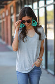 Jess Lea Basic Pocket Tee