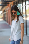 Jess Lea Basic Pocket Tee