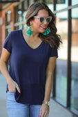 Jess Lea Basic Pocket Tee