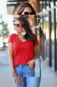 Jess Lea Basic Pocket Tee