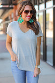 Jess Lea Basic Pocket Tee