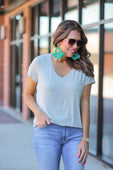 Jess Lea Basic Pocket Tee