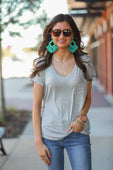 Jess Lea Basic Pocket Tee