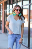 Jess Lea Basic Pocket Tee