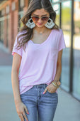 Jess Lea Basic Pocket Tee