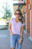 Jess Lea Basic Pocket Tee