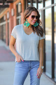 Jess Lea Basic Pocket Tee