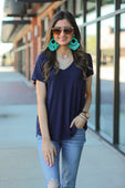 Jess Lea Basic Pocket Tee