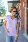 Jess Lea Basic Pocket Tee