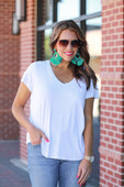 Jess Lea Basic Pocket Tee