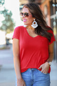 Jess Lea Basic Pocket Tee