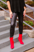 Jess Lea Faux Leather Leggings - Jess Lea Boutique