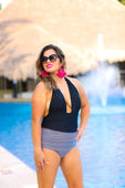 Make A Splash Halter Swimsuit - Jess Lea Boutique