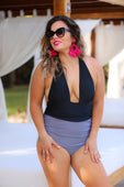 Make A Splash Halter Swimsuit - Jess Lea Boutique
