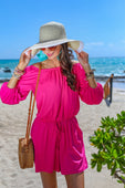 Malibu Off The Shoulder Romper - Jess Lea Boutique